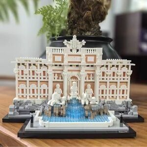 New 2025 Trevi Fountain 21062 Building
Block Architecture Model Toy Gift
Nobox